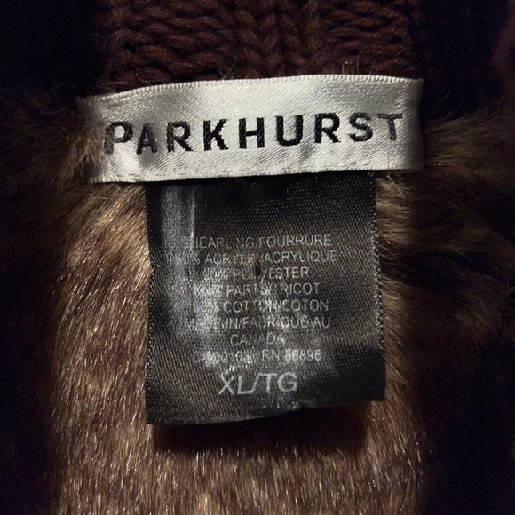 Shearing/faux fur lined/sweater/full zip sweater jacket-a BEAUTIFUL piece XL - Picture 3 of 7